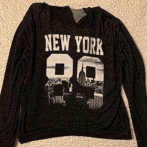 Thin NEW YORK hoodie size M